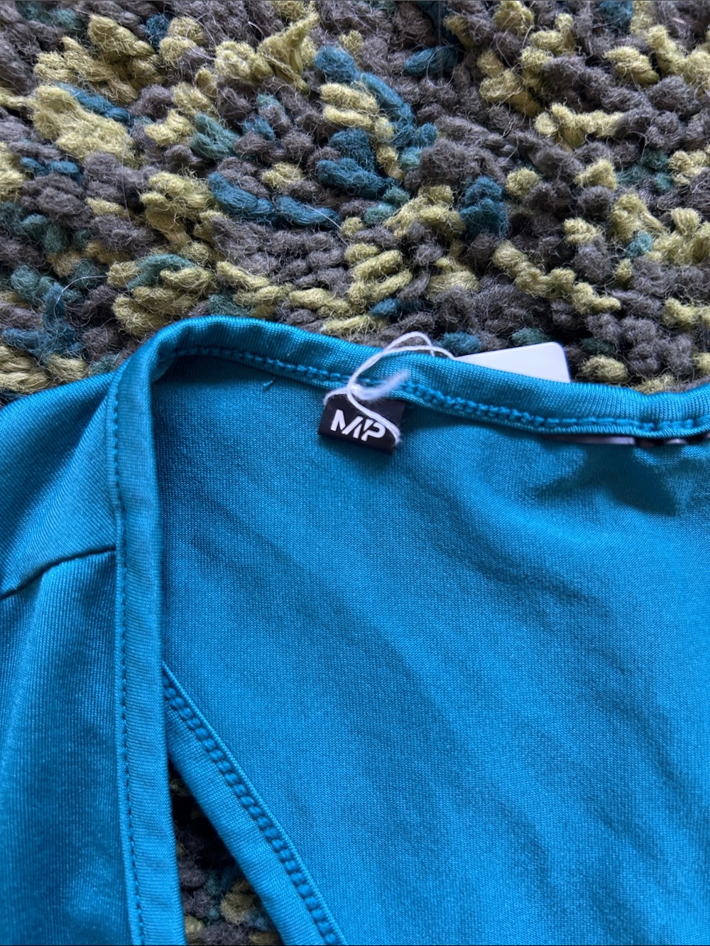 Turquoise Workout Tank - Picture 2 of 3